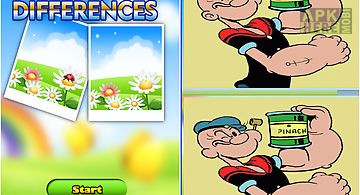 Popeye find difference