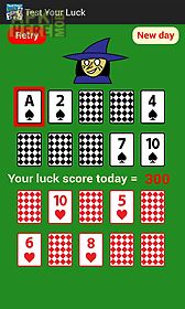 test your luck