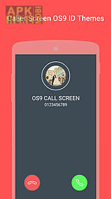 caller screen os9 id themes