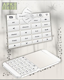 keyboard for android white