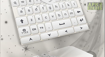 Keyboard for android white