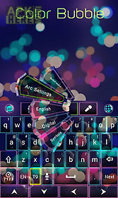 color bubble go keyboard theme