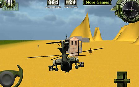 combat helicopter 3d flight