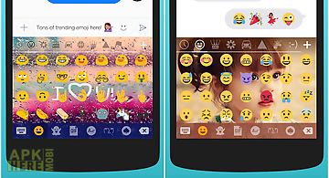 Emoji keyboard cute emoticons