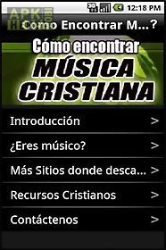 encontrar música cristiana
