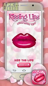 kissing lips true love test