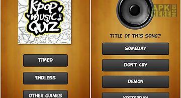Kpop music quiz (k-pop game)