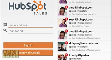 Sales by hubspot
