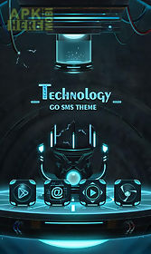(free) go sms technology theme