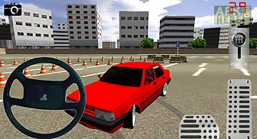 Old car drift park simulator