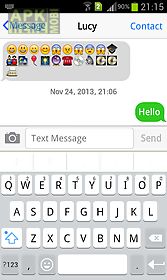 emoji keyboard+ white theme