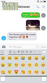 emoji keyboard+ white theme