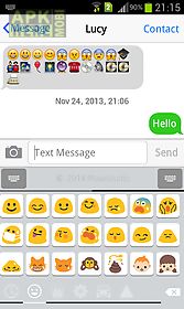 emoji keyboard+ white theme