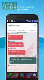 messenger for pokemon go