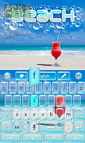 beach go keyboard theme