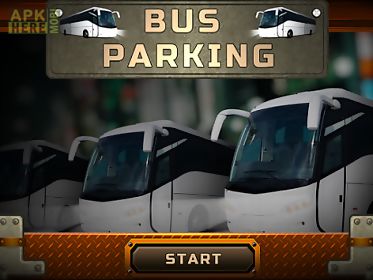 city bus parking 3d