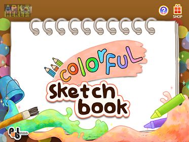 colorful sketchbook