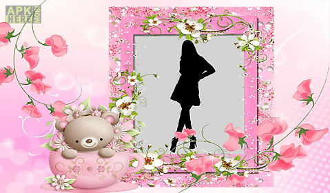 cute pink photo frames