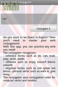 english verbs conjugator