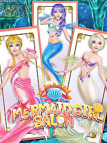 mermaid girl salon: girl game