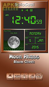 moon phase alarm clock