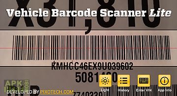 Vehicle barcode scanner lite
