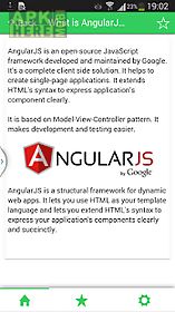 angularjs tutorial offline