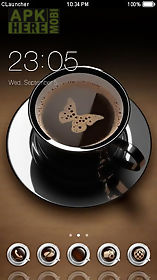 i love coffee theme c launcher