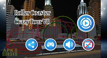 Roller coaster crazy tour vr