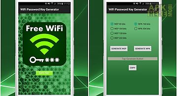 Wifi password key generator