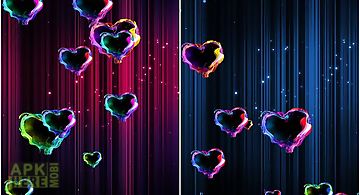 Magic hearts Live Wallpaper