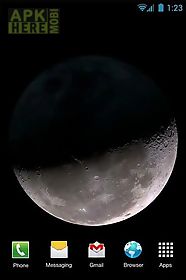 moon phases live wallpaper