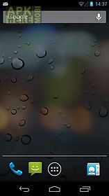 rain drops live 3d wallpaper  live wallpaper