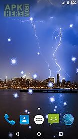 thunderstorm by pop tools live wallpaper
