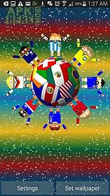world soccer robots live wallpaper