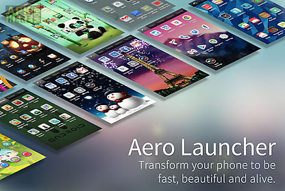 aero launcher -  live wallpaper
