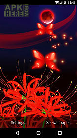 butterfly and flower 3d live wallpaper