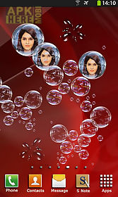 photo bubbles  live wallpaper