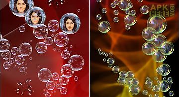 Photo bubbles  Live Wallpaper