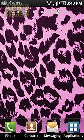 purple leopard print  live wallpaper