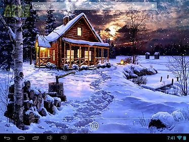 winter holiday live wallpaper