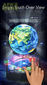 earth in space 3d theme