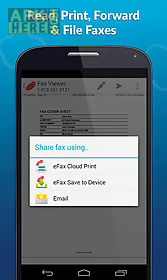 efax – send fax from phone