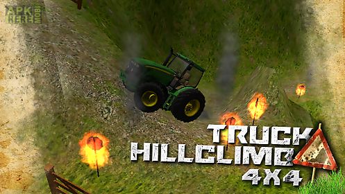 extreme truck hill climb race