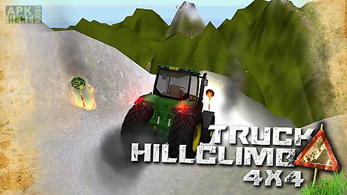 extreme truck hill climb race