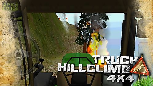 extreme truck hill climb race