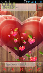 fabulous hearts - go sms theme