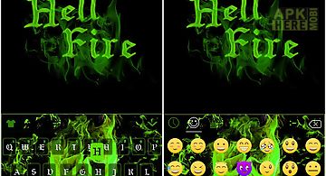 Hell fire emoji ikeyboard 💀
