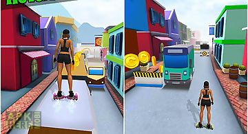 Hoverboard surfers 3d
