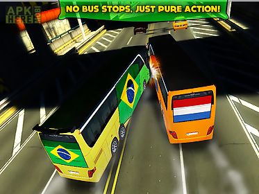 soccer team bus battle brazil